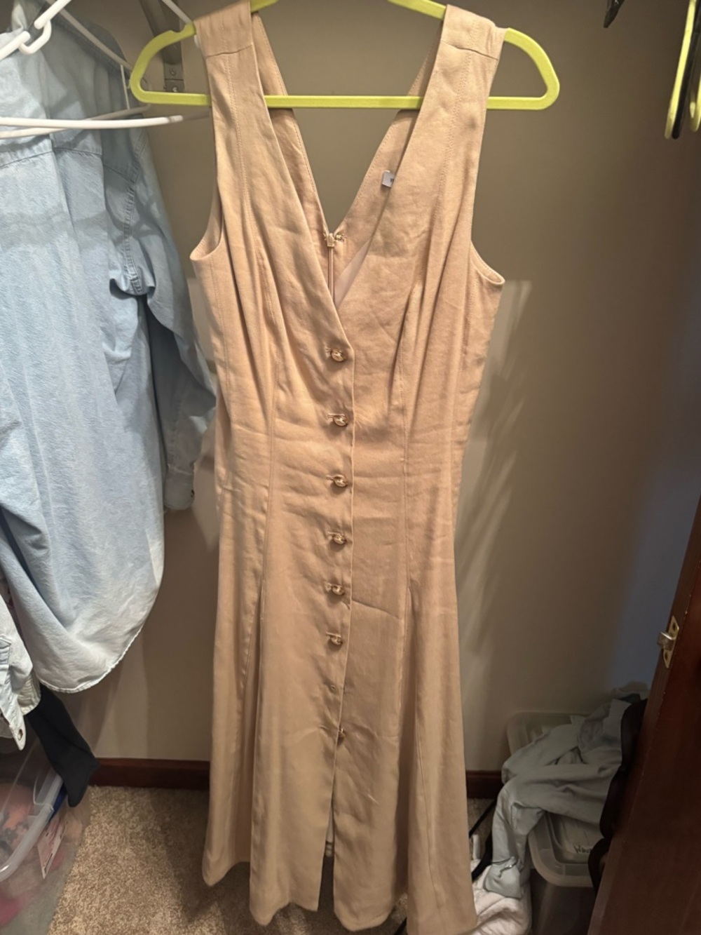 Veronica Beard Pleated Dress - Picture 3 of 4